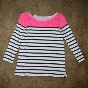 J. Crew 3/4 sleeve top